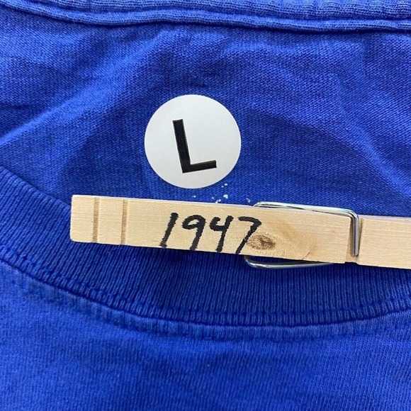 Federated Auto Parts Racing Graphic Pocket Tee Thrifted Vintage Style Size L - Picture 9 of 10